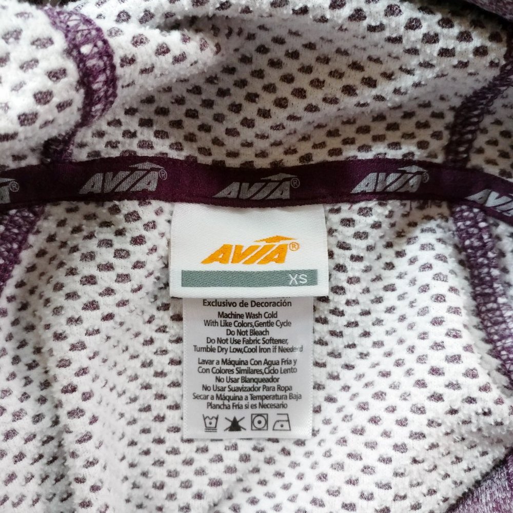 Avia Size XS Cowl Neck Hoodie Thumb Holes - Picture 6 of 7